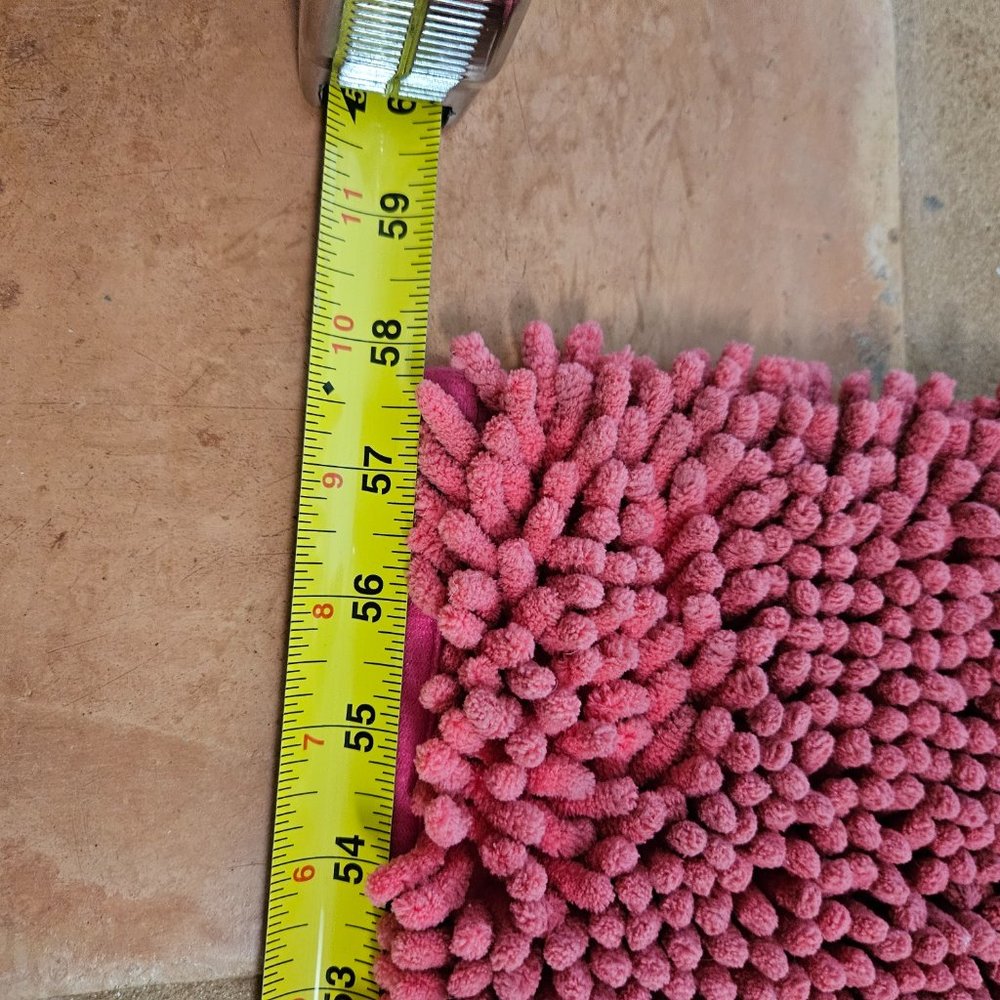 DARK PINK RUNNER RUG - Picture 4 of 4